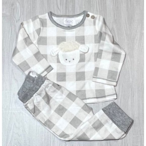 Mud Pie Felpa Bambino Con Applique Baseball | Leggera In Spugna Francese | Bottoni In Legno Di Cocco Sulle Spalle | Casual - 2